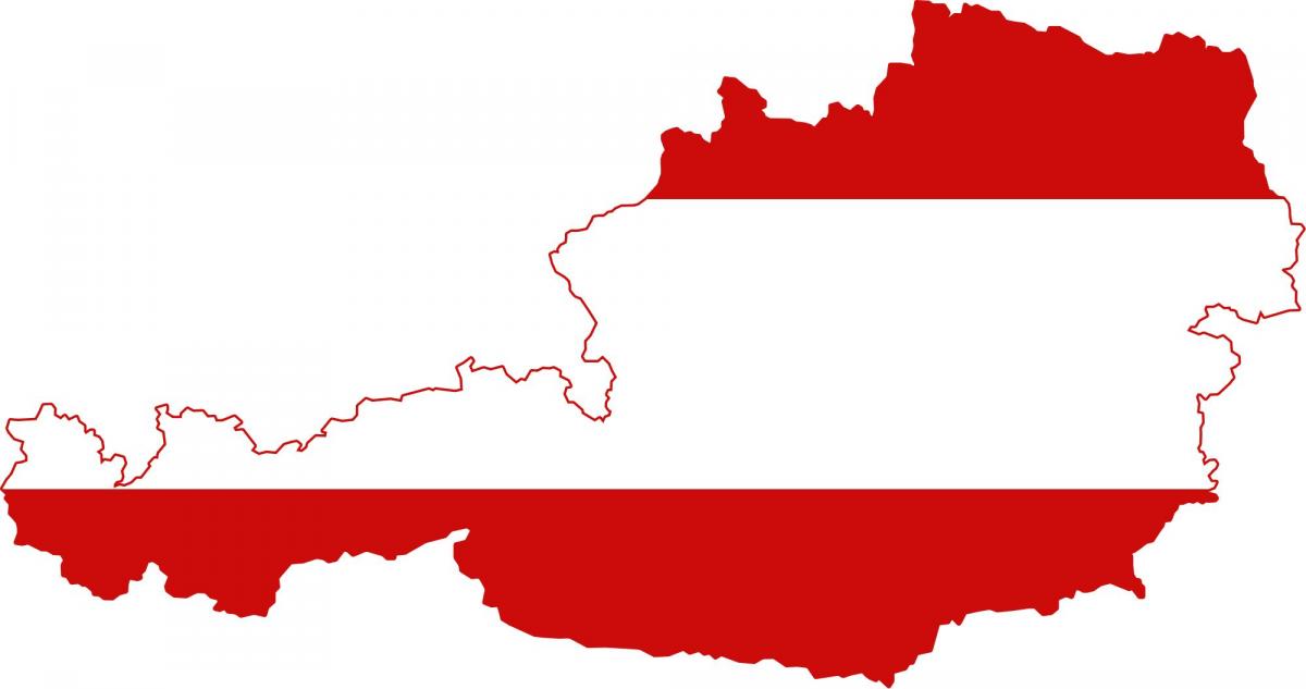 austria peta bendera