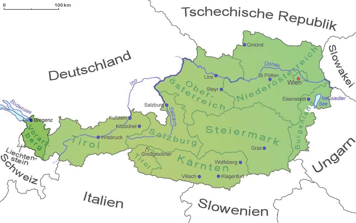 peta peribadi austria