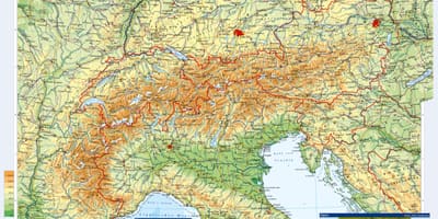 Peta austria topografi