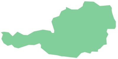 Austria peta vektor