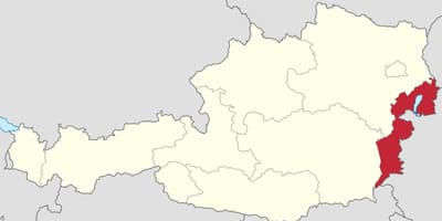 Peta burgenland austria