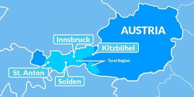 Peta - peta percutian wilayah austria